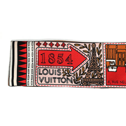 Louis Vuitton Silk Jeu De Louis BB Bandeau Beige 3 of 4