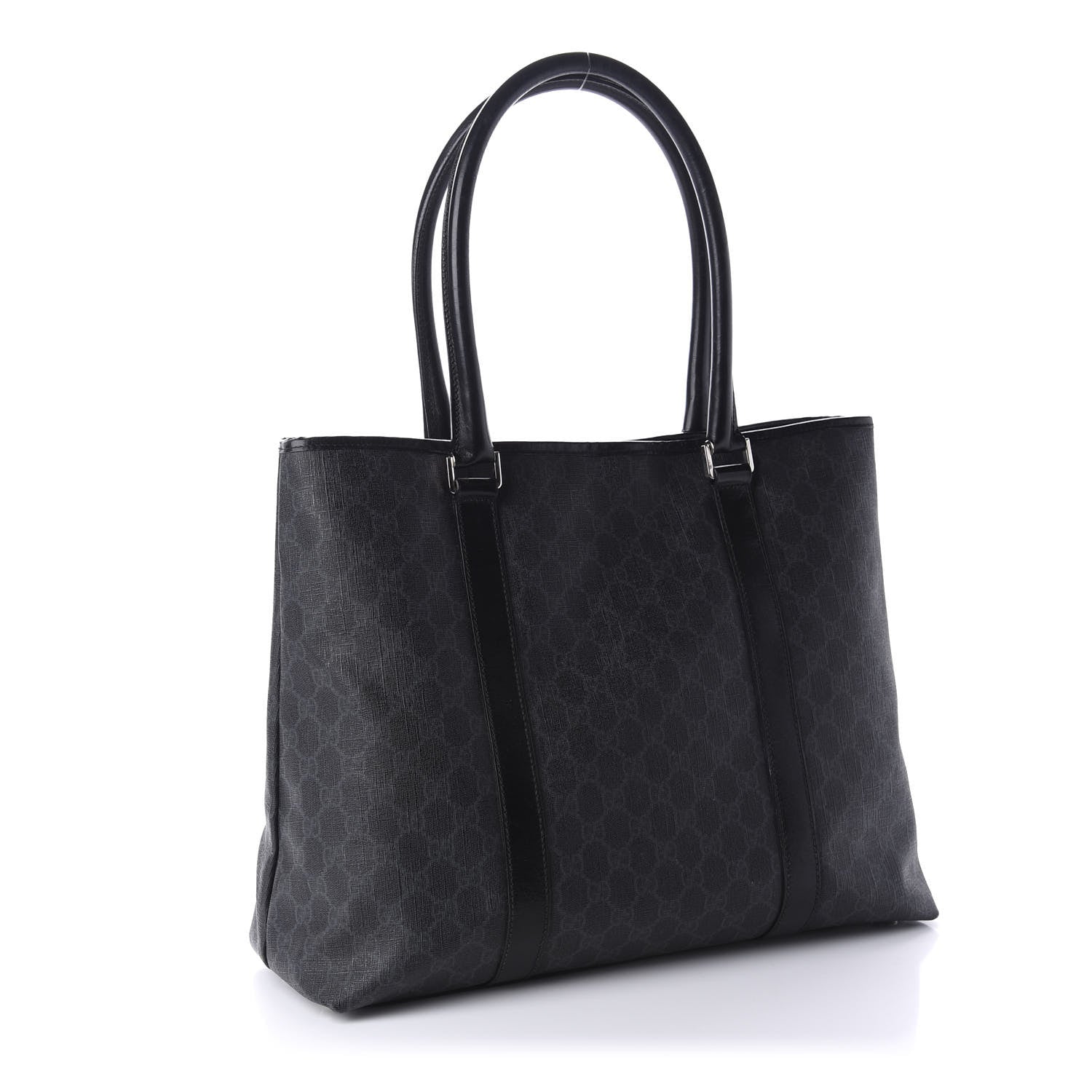Gucci GG Plus Monogram Large Tote Black 3 of 10