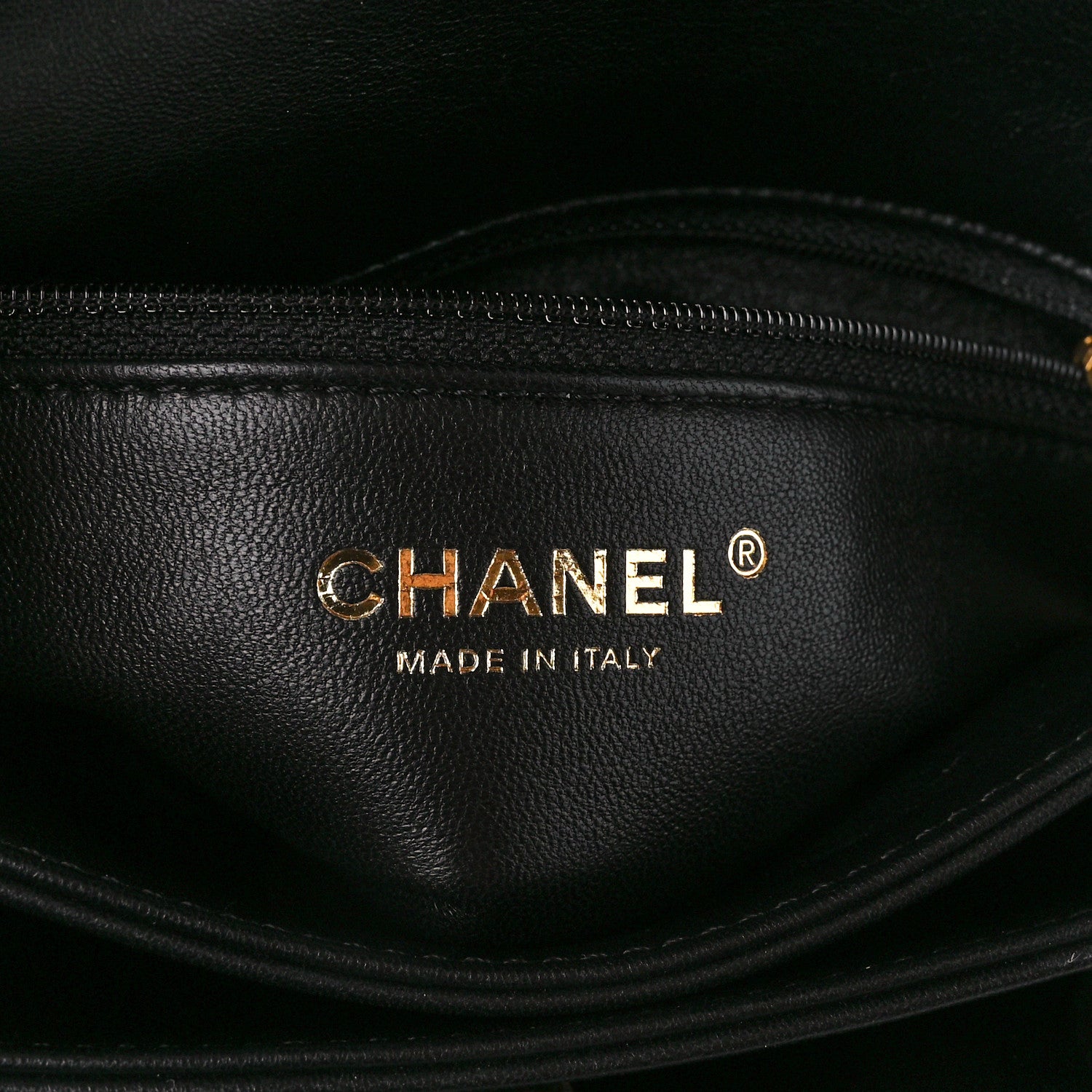 Chanel Lambskin Quilted On And On Small Chain Flap Black 6 of 10