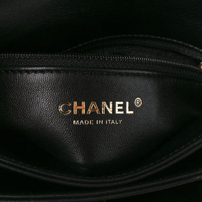 Chanel Lambskin Quilted On And On Small Chain Flap Black 6 of 10