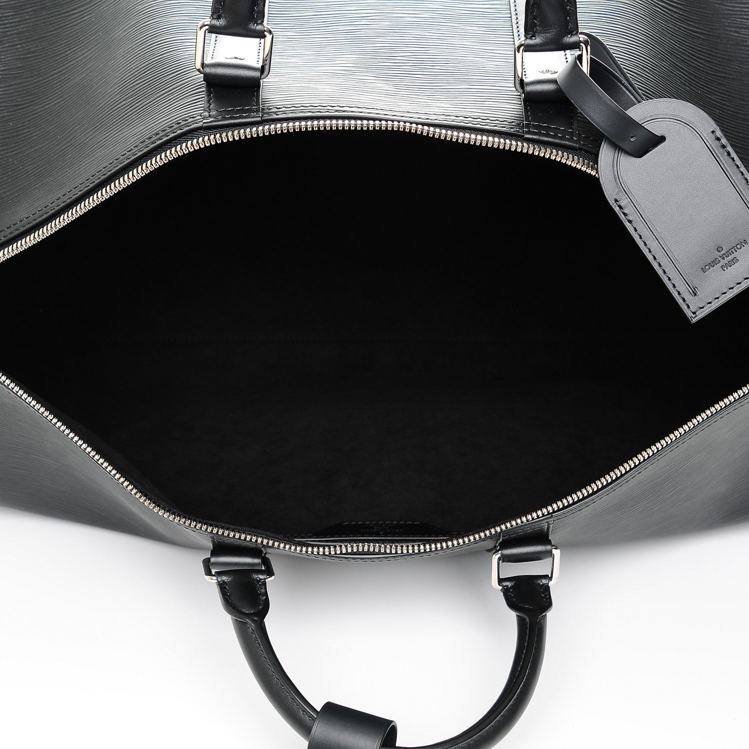 Louis Vuitton X SUPREME Epi Keepall Bandouliere 55 Black 5 of 8
