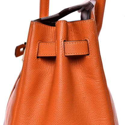 Hermes Epsom Birkin 30 Orange 32 of 41