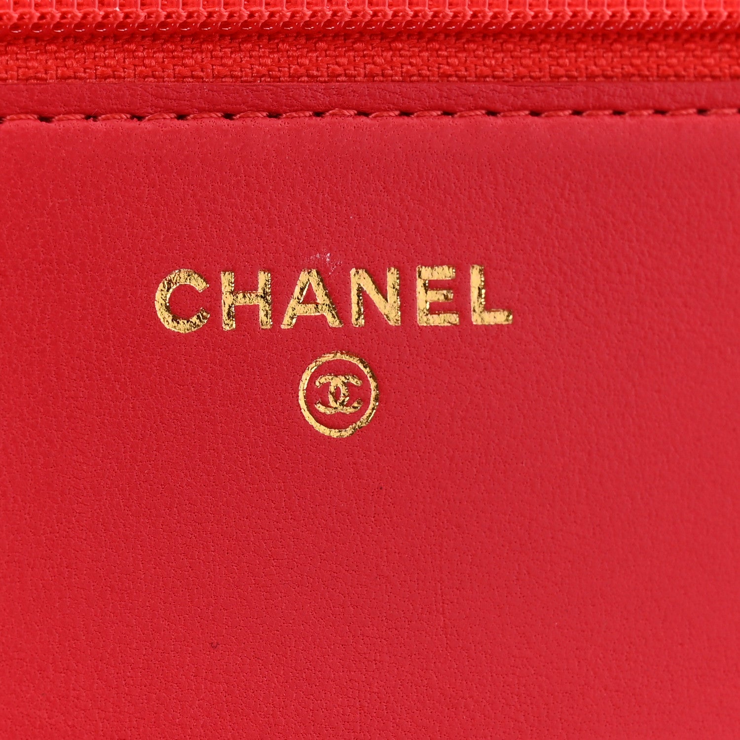 Chanel Lambskin Quilted Boy Wallet On Chain WOC Dark Fuchsia 6 of 16