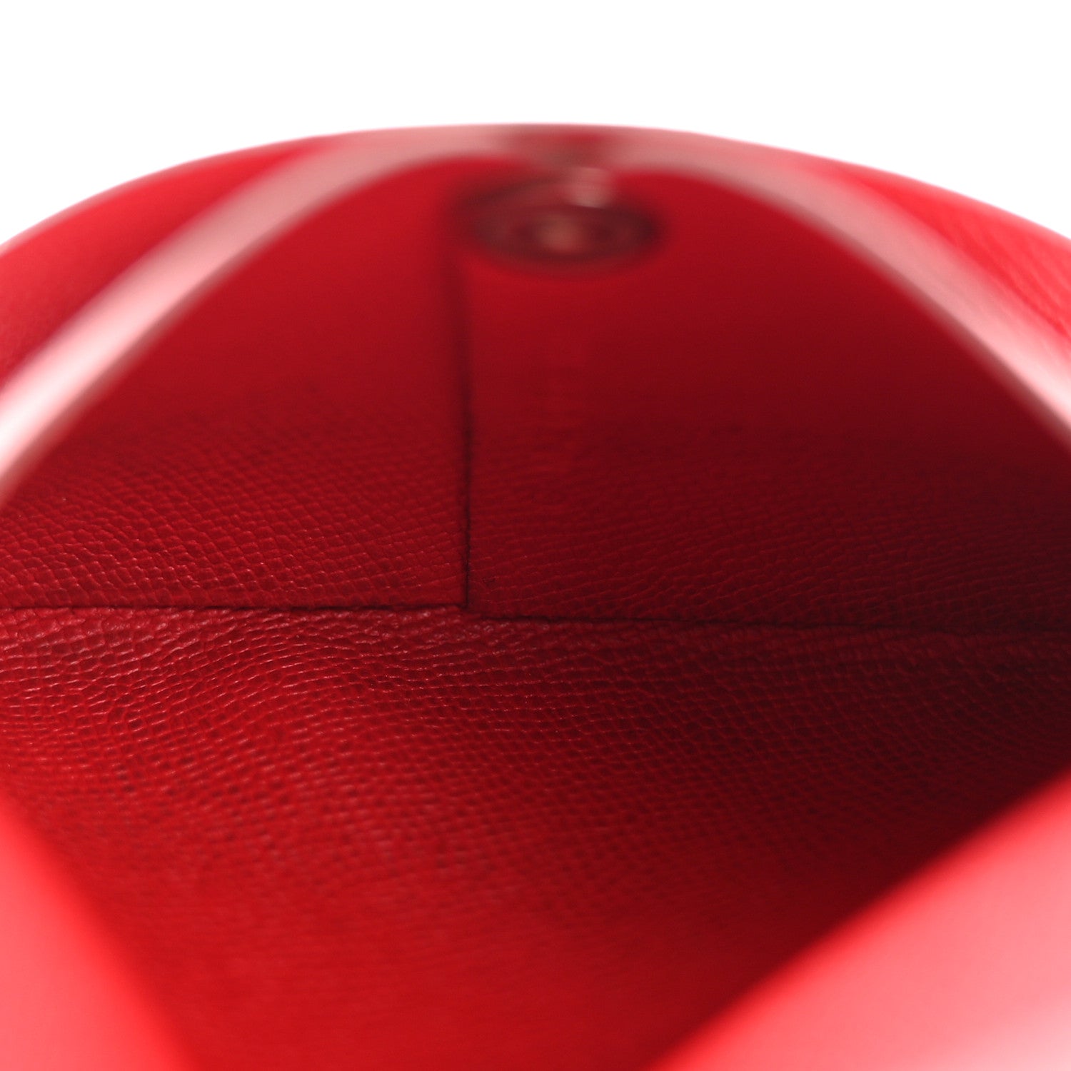 Hermes Epsom Bastia Coin Purse Rouge Piment 5 of 11