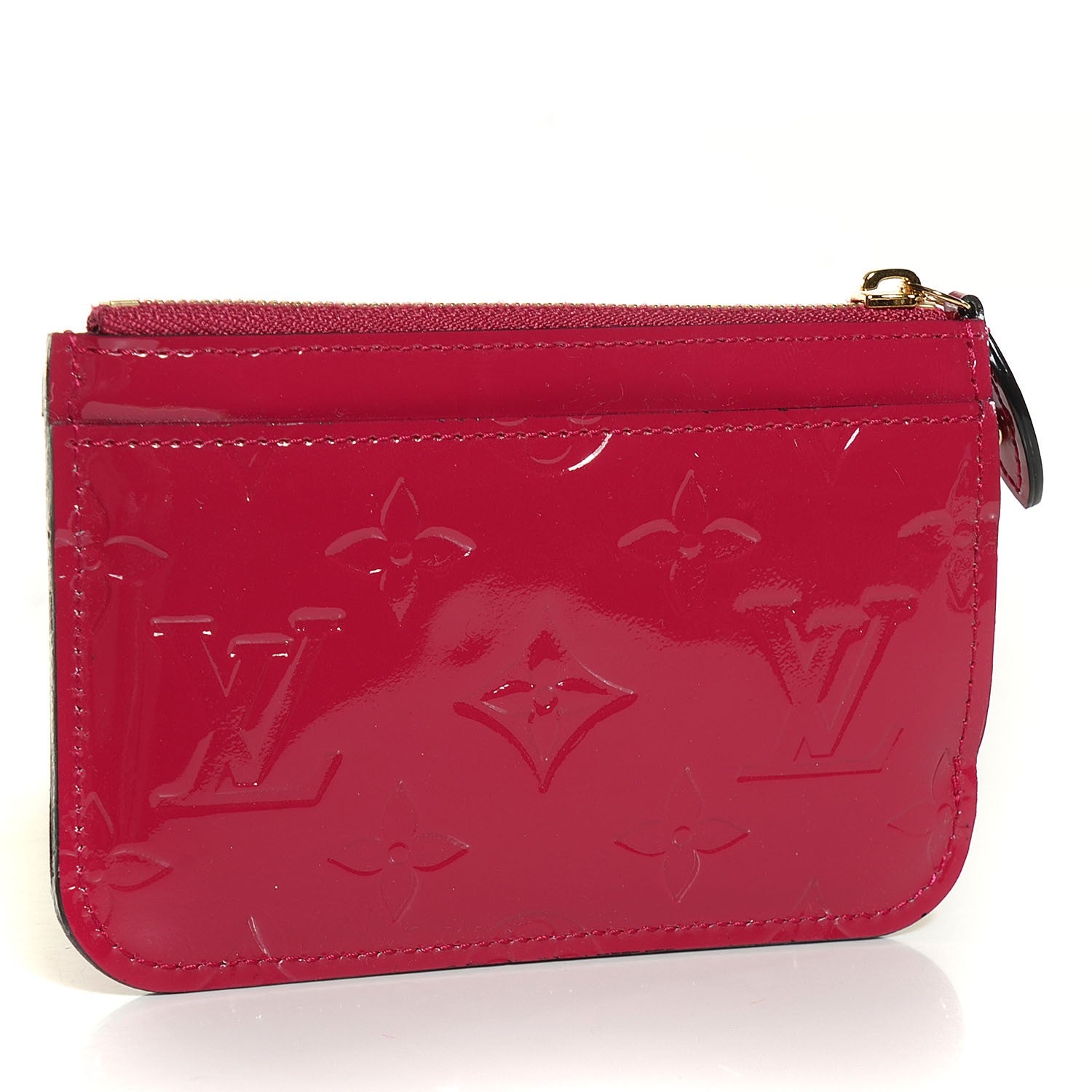 Louis Vuitton Vernis Key Pouch Rose Indien 3 of 8