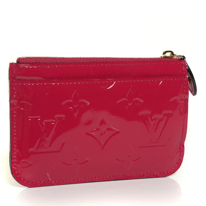 Louis Vuitton Vernis Key Pouch Rose Indien 3 of 8