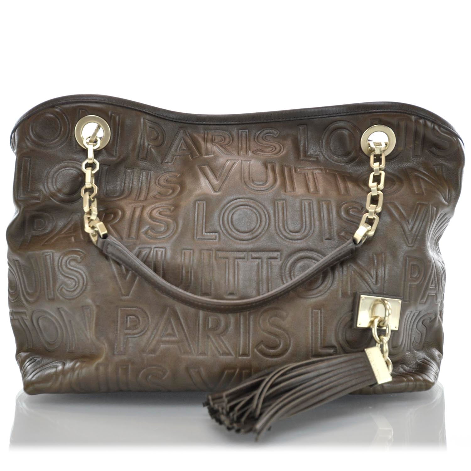 Louis Vuitton Monogram Paris Souple Whisper PM Chocolate 1 of 11