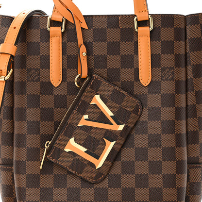 Louis Vuitton Damier Ebene Belmont PM Safran 7 of 11