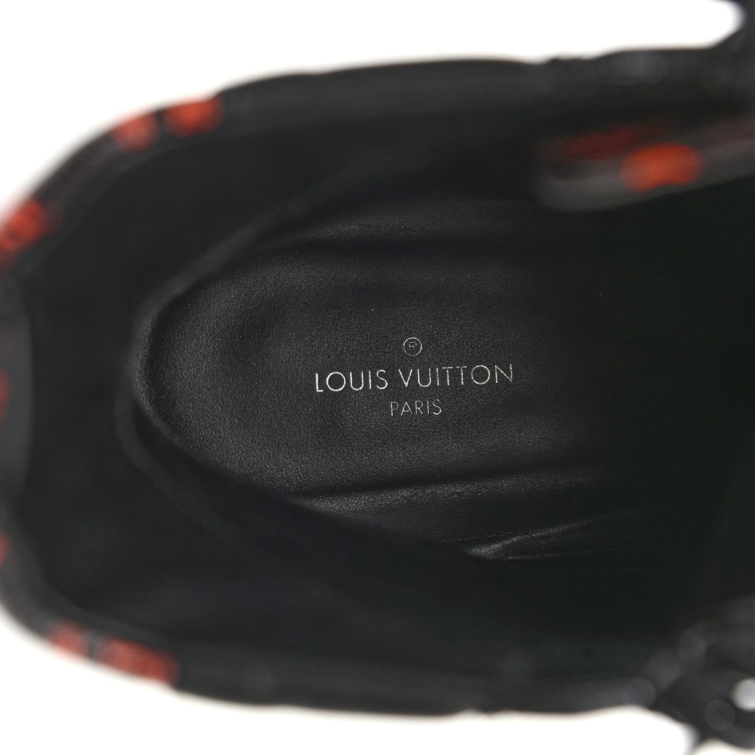Louis Vuitton Suede Calfskin Catogram Laureate Platform Desert Boots 38 Black Marron 8 of 8