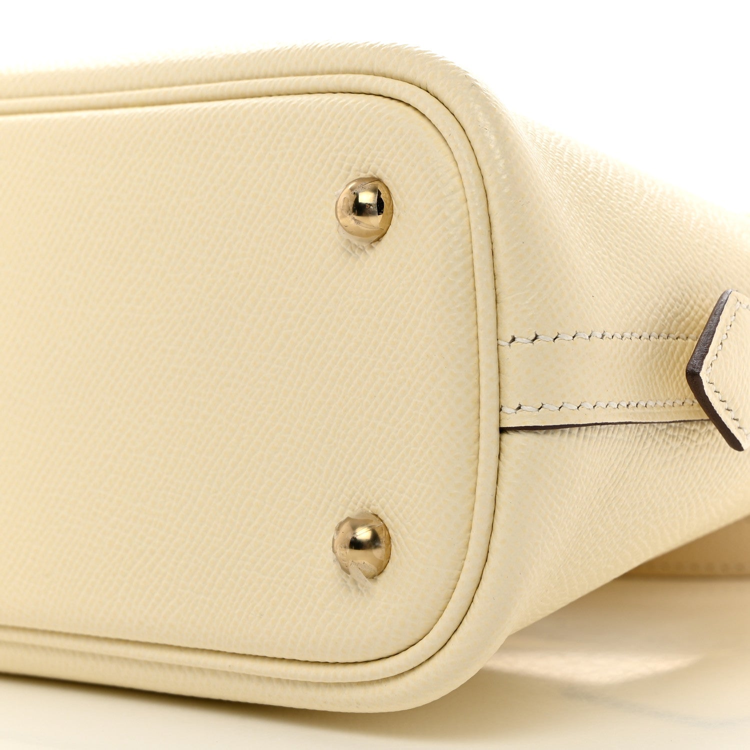 Hermes Epsom 1923 Sangle Bolide 25 Nata Bleu Indigo Lime 10 of 12