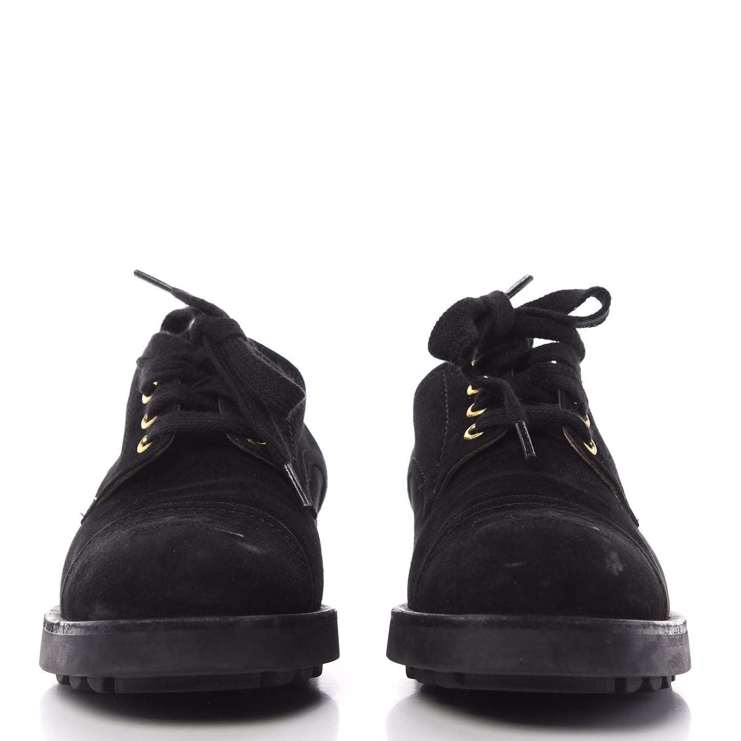 Suede CC Lace Up Oxford 39.5 Black