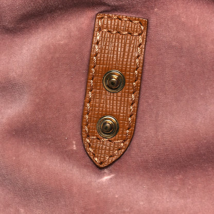 Burberry Velvet Large Rucksack Backpack Ash Pink 14 of 16