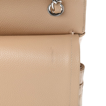 Chanel Caviar Quilted Jumbo Double Flap Beige Clair 14 of 21