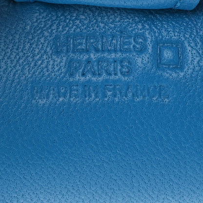 Hermes Milo Lambskin Matte Alligator Touch Grigri Rodeo Horse Bag Charm PM Bleu France Orange Poppy Framboise 3 of 4