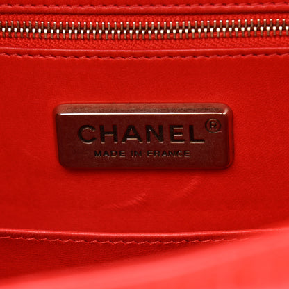 Chanel Alligator Jumbo Double Flap Red 6 of 11