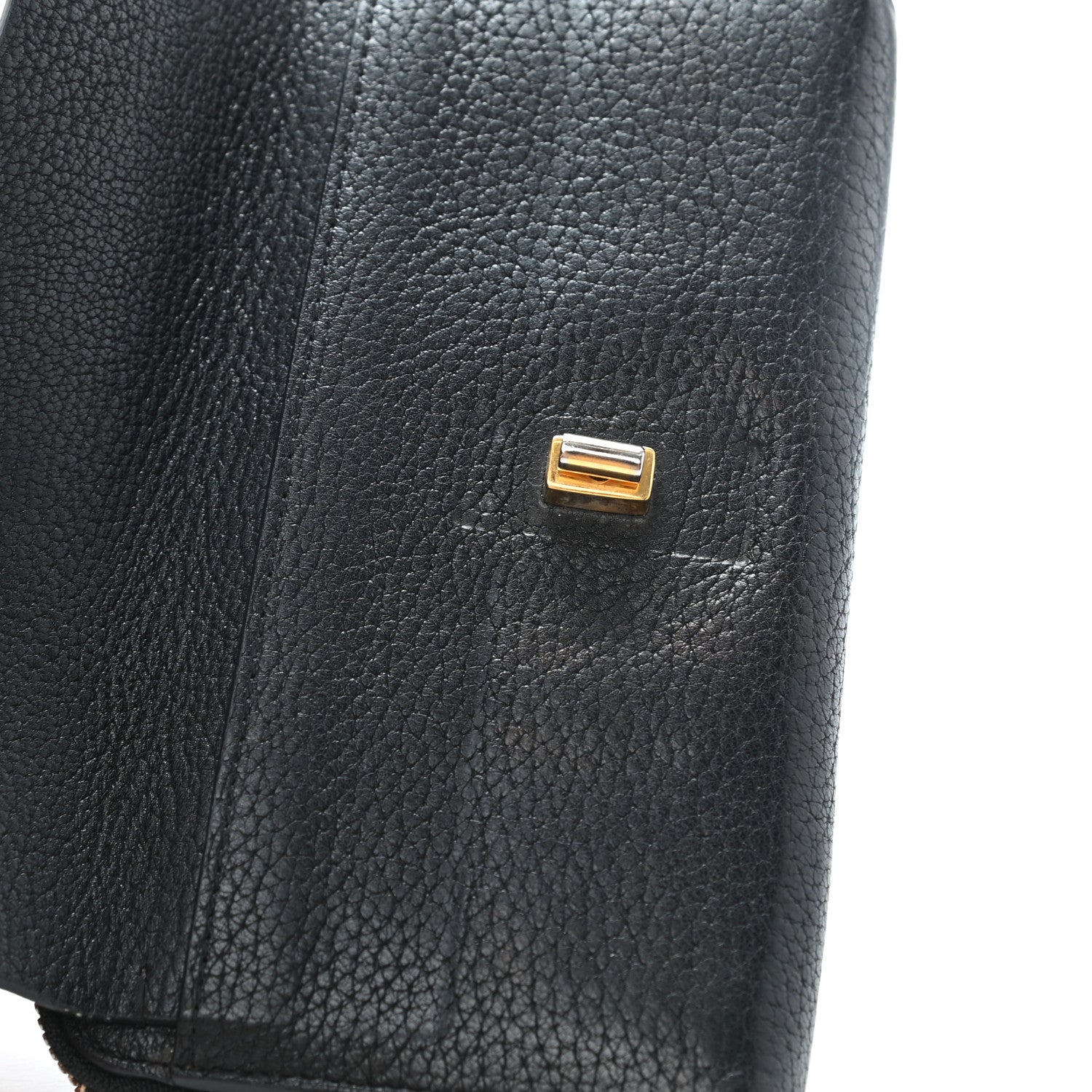 Chloe Grained Lambskin Drew Long Wallet with Flap Black 15 of 19