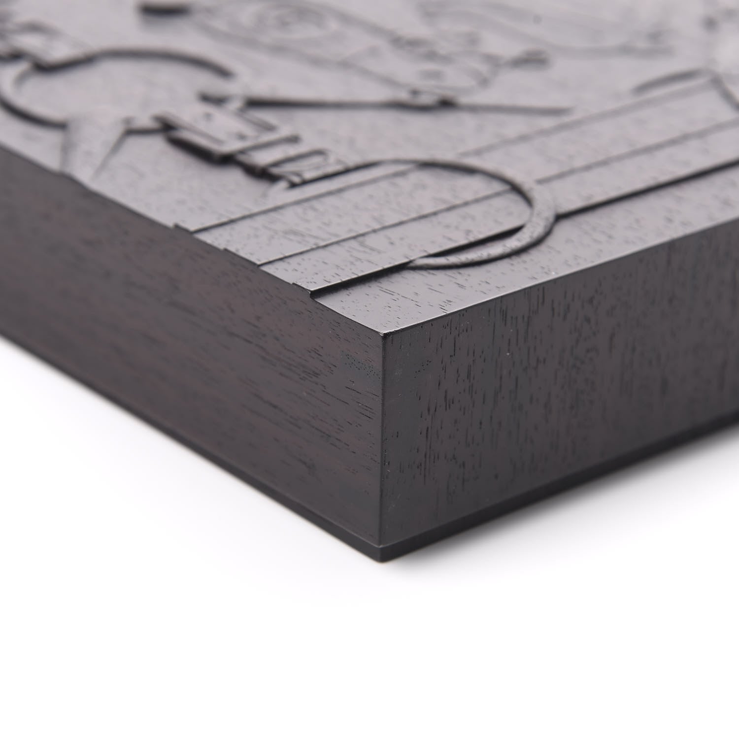 Hermes Lacquered Wood Box Black 6 of 10