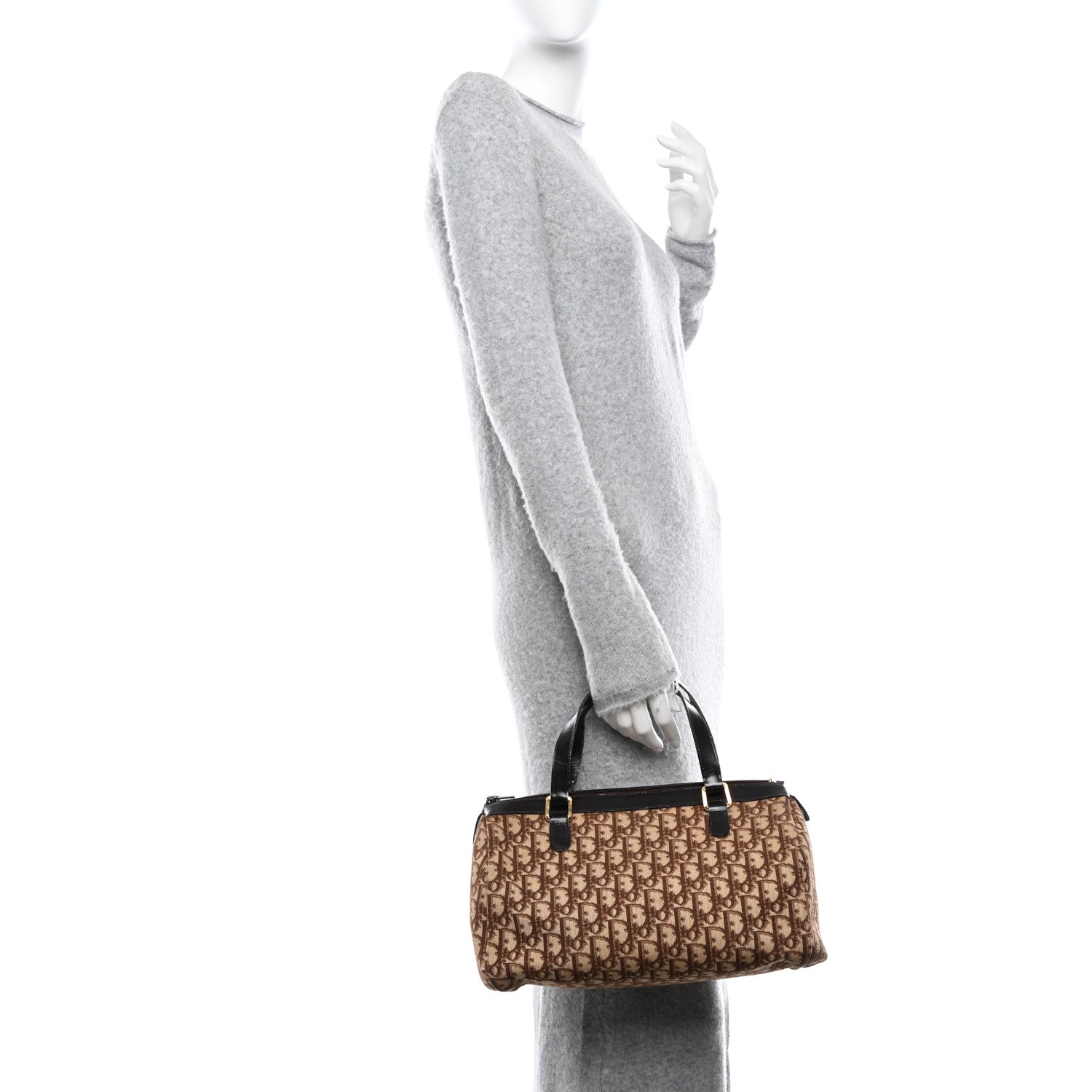 Christian Dior Oblique Boston Bag 2 of 19