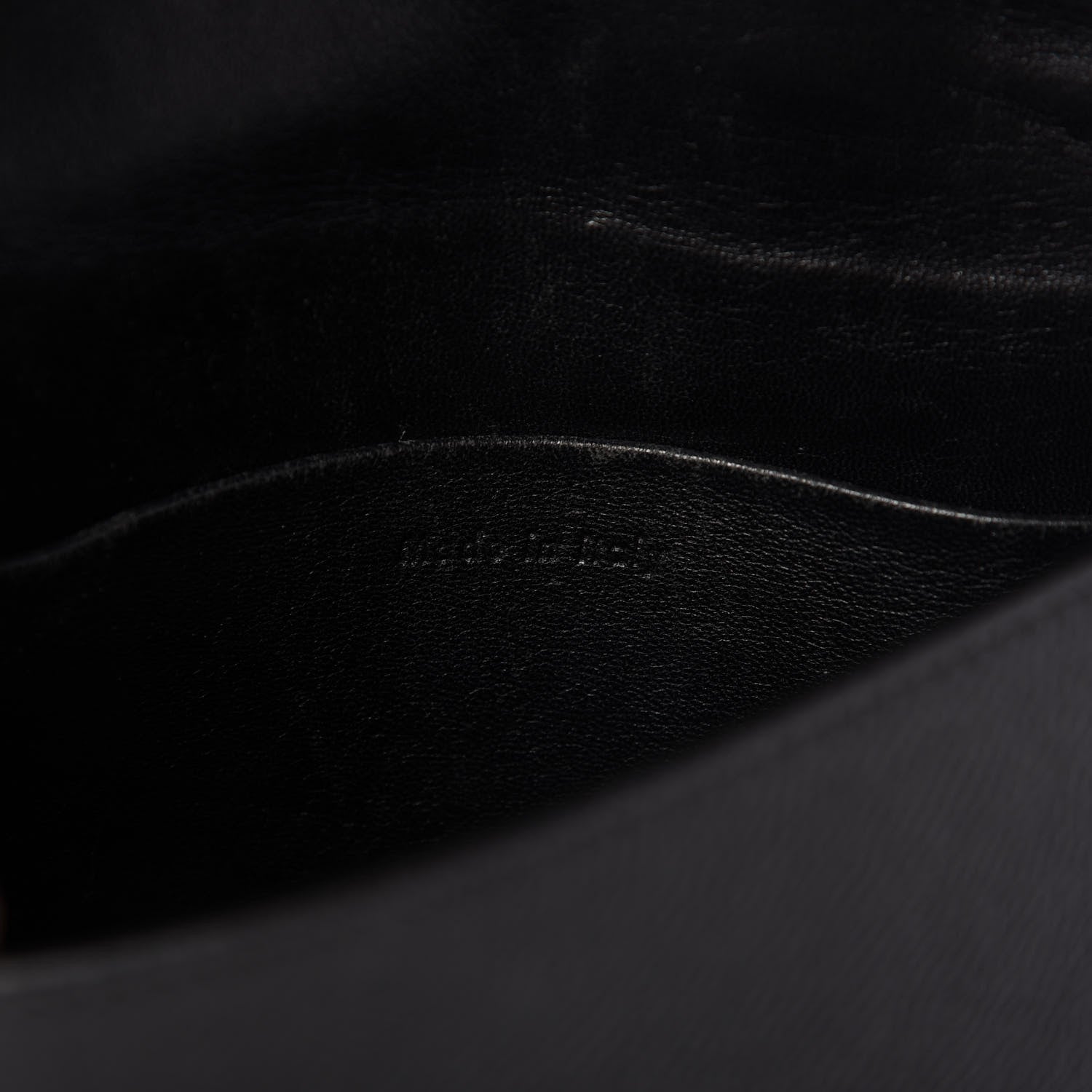 Celine Baby Grained Calfskin Small Trotteur Black 9 of 11