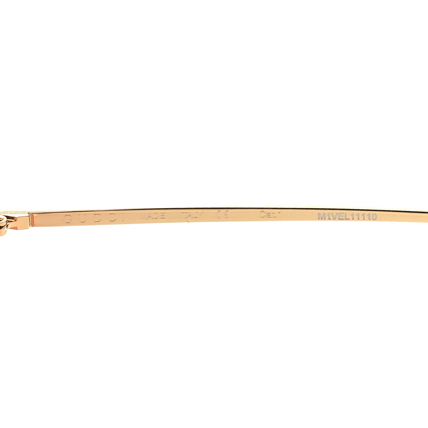 Gucci Square Frame GG0536S Sunglasses Gold 5 of 8