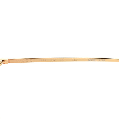 Gucci Square Frame GG0536S Sunglasses Gold 5 of 8