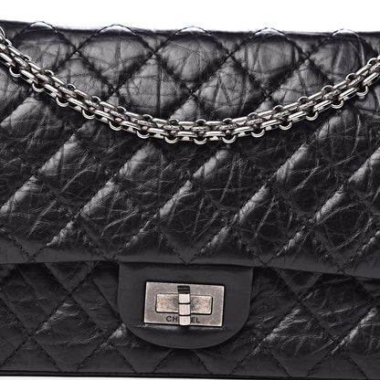 Chanel Aged Calfskin Quilted 2.55 Reissue 225 Flap Black 16 of 16