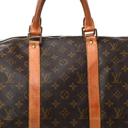 Louis Vuitton Monogram Keepall Bandouliere 50 8 of 16