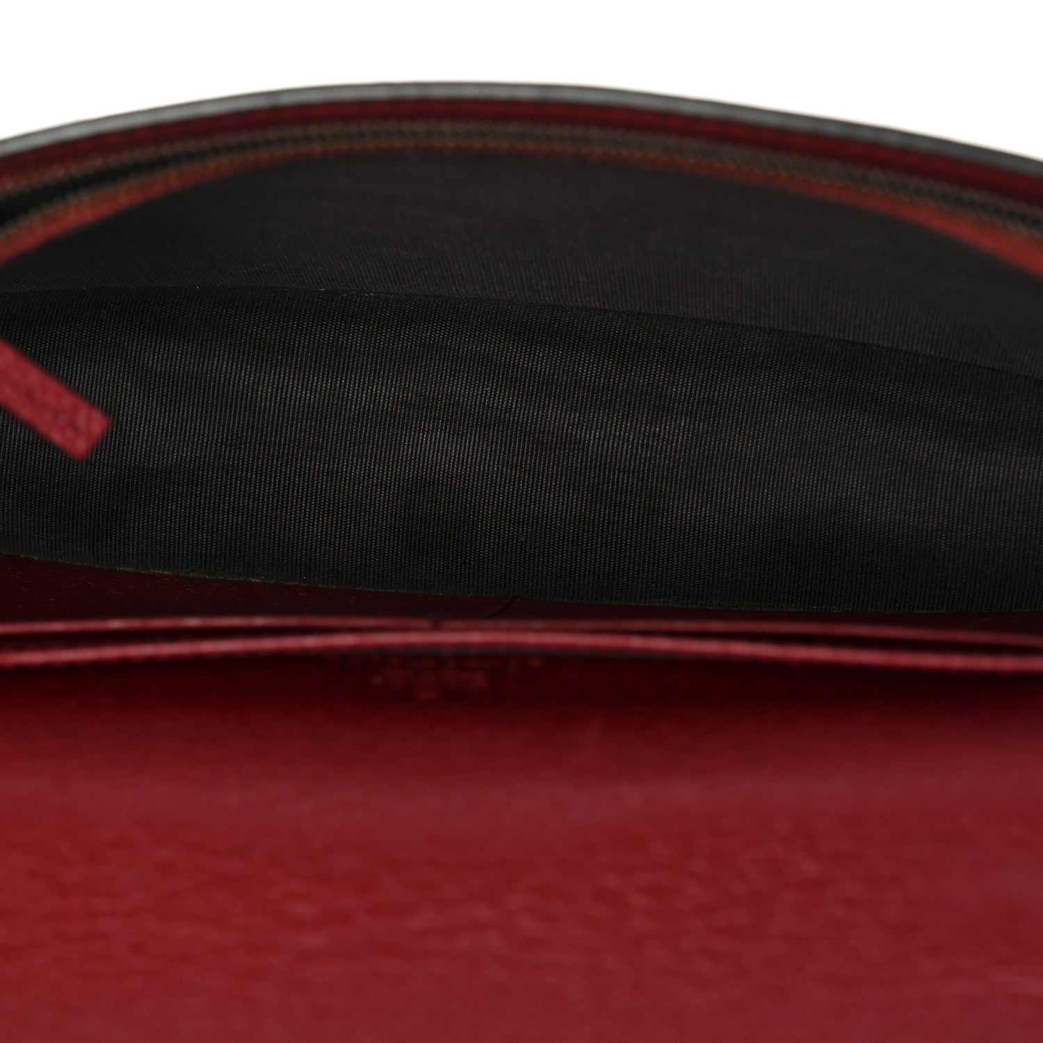 Gucci GG Supreme Monogram Web Queen Margaret Chain Wallet Red 5 of 10