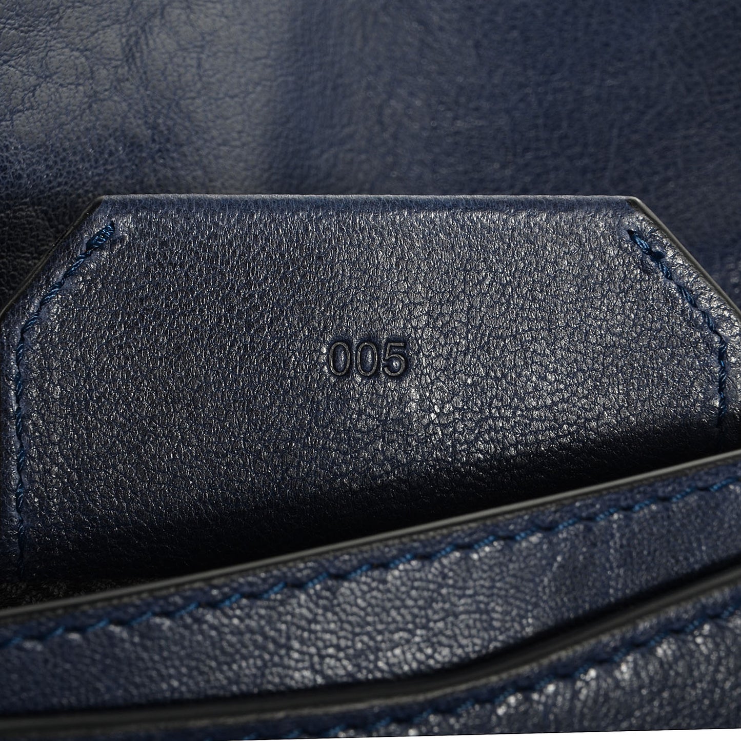 Lux Leather PS1 Pochette Clutch Midnight