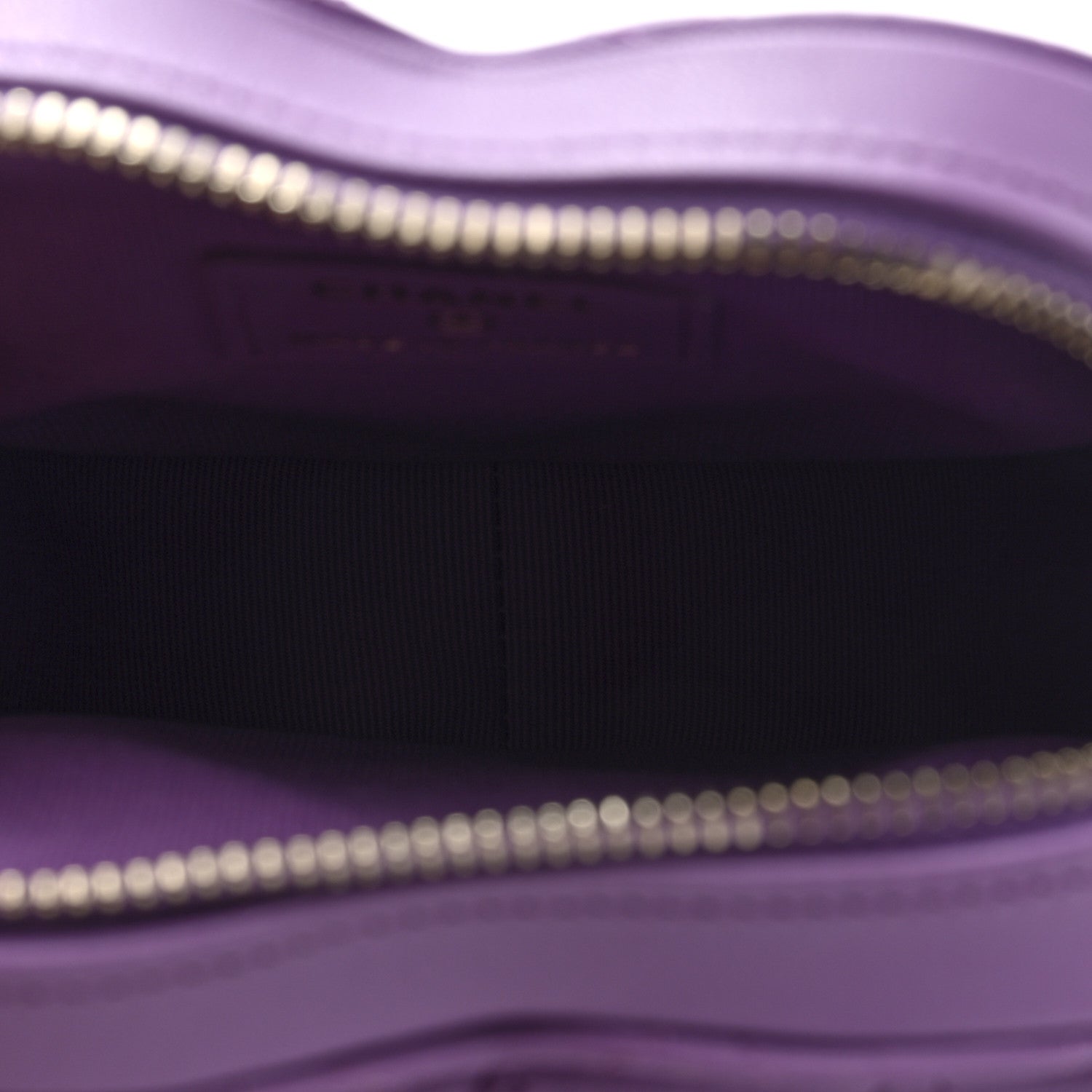Chanel Lambskin Quilted CC In Love Heart Clutch With Chain Purple 5 of 10