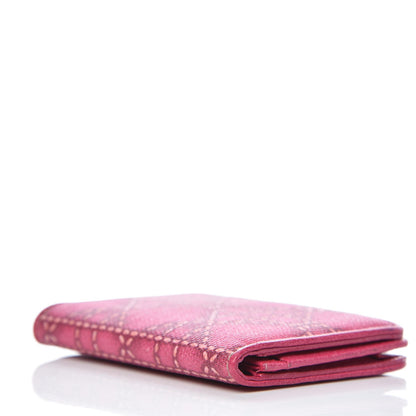 Christian Dior Canvas Cannage Lady Dior Card Holder Pink 4 of 8