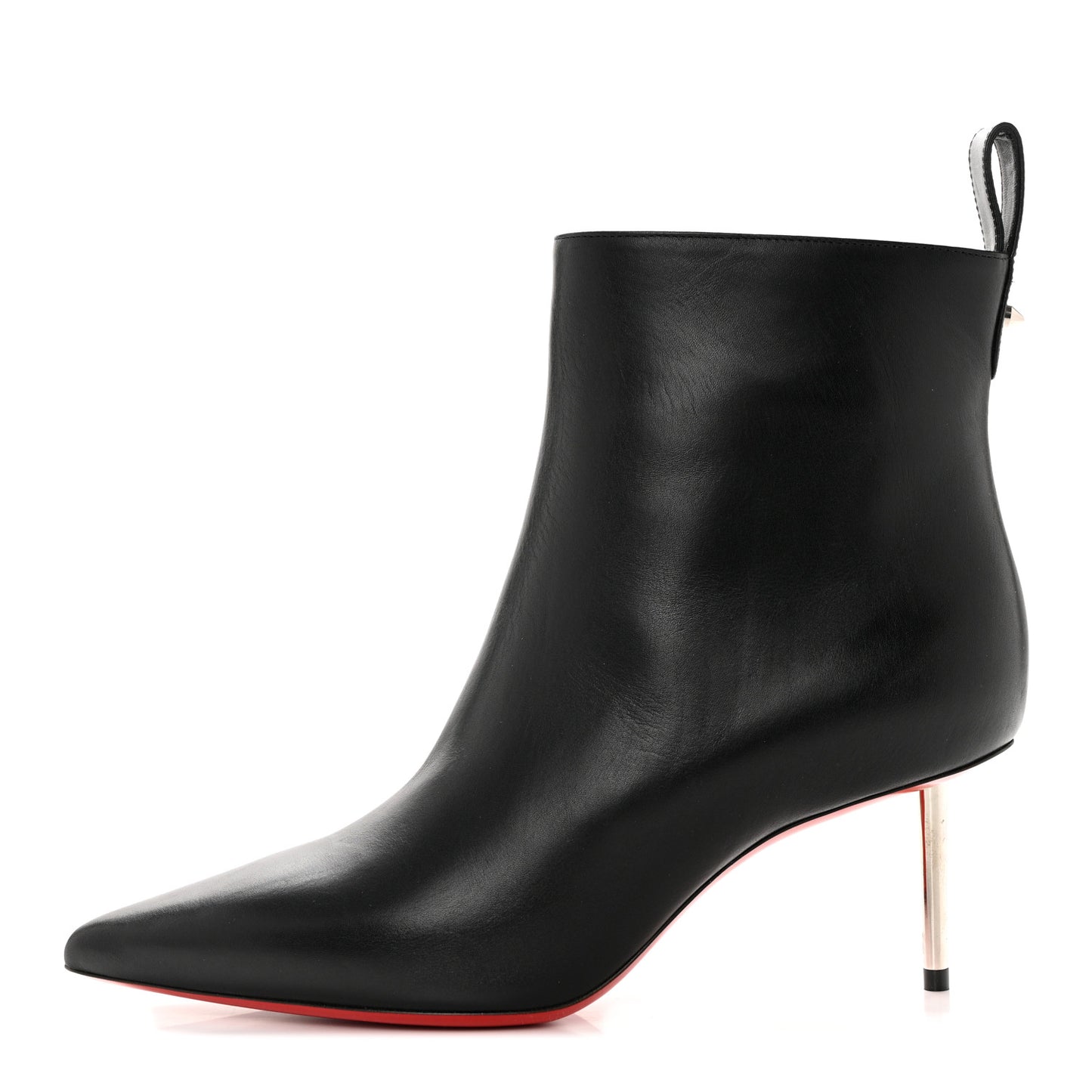 Calfskin Galvafiori Epic Ankle Boots 37 Black