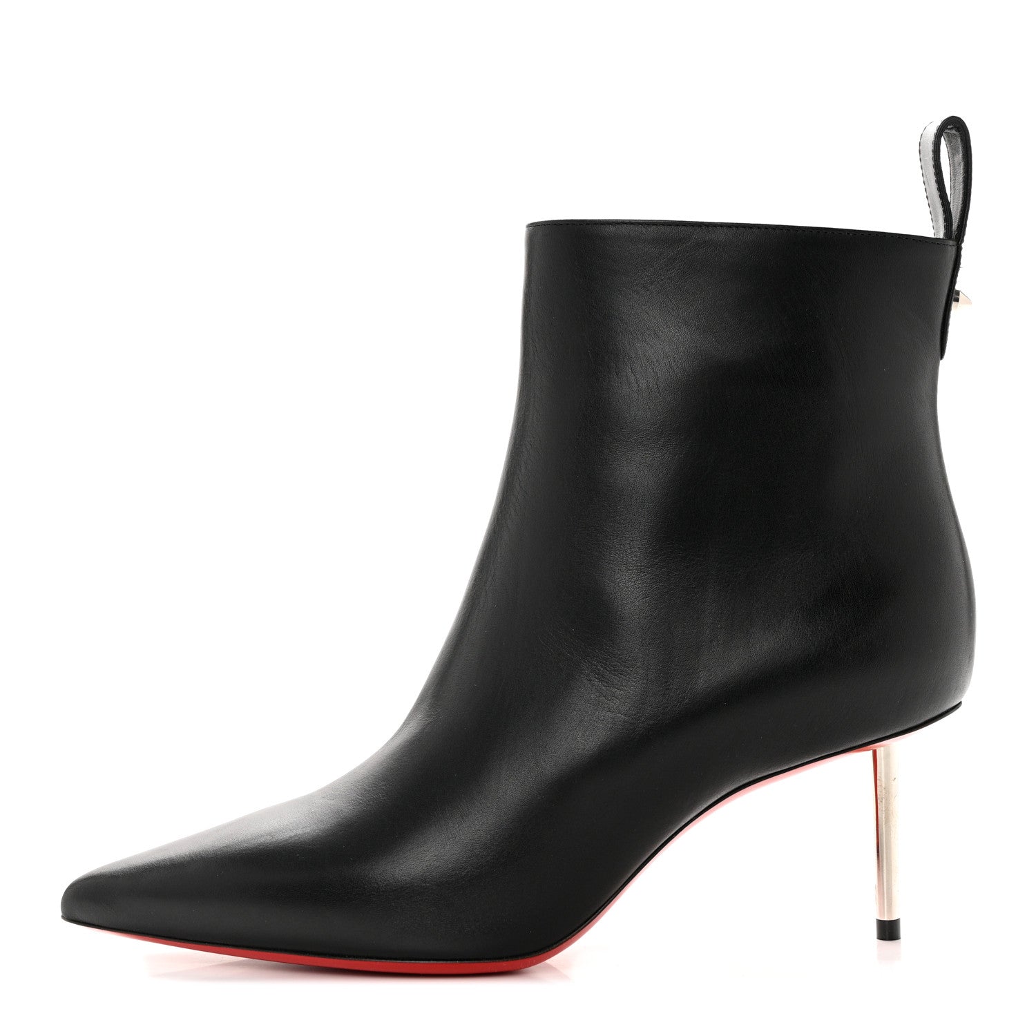 Christian Louboutin Calfskin Galvafiori Epic Ankle Boots 37 Black 1 of 16