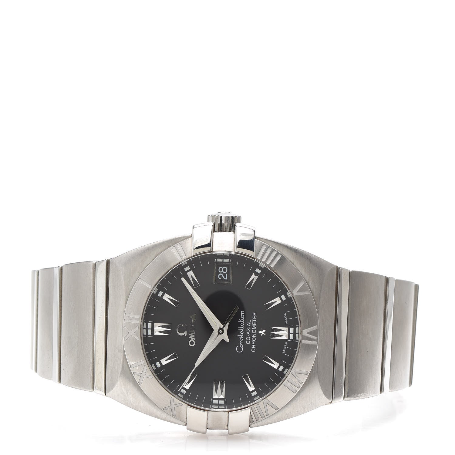 Omega Stainless Steel 35mm Constellation Double Eagle Automatic Watch Black 1501.51 3 of 6