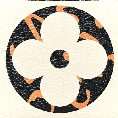 Louis Vuitton Monogram Giant Jungle Zippy Coin Purse Ivory 7 of 9