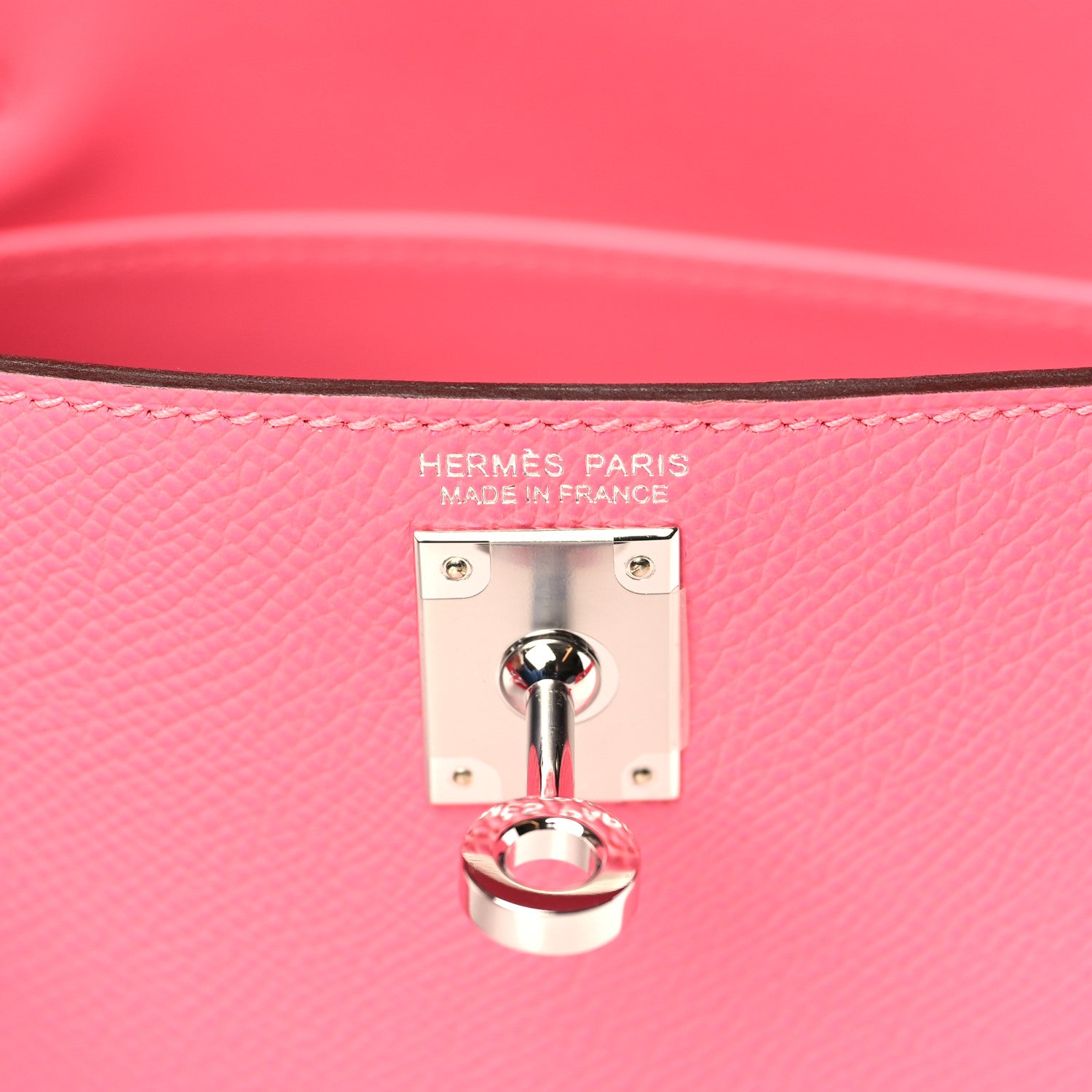 Hermes Epsom Mini Kelly Sellier 20 Rose Azalee 6 of 10