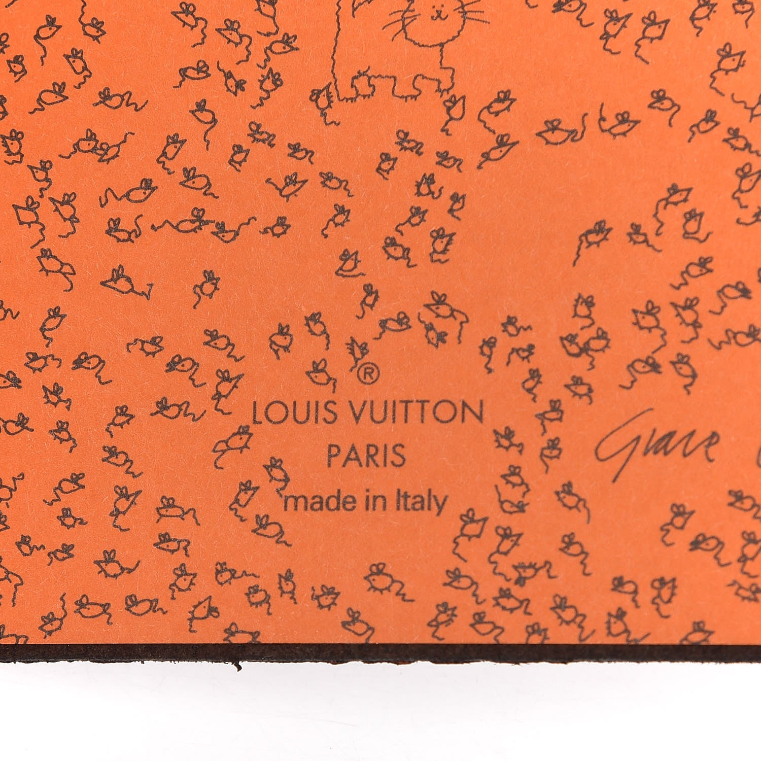 Louis Vuitton Catogram Clemence Notebook MM Marron 6 of 6