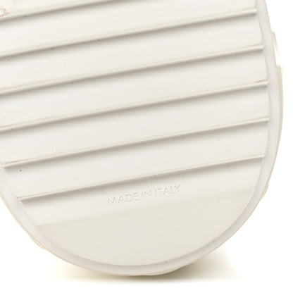 Louis Vuitton Calfskin Monogram Debossed Time Out Sneakers 37.5 White 8 of 10