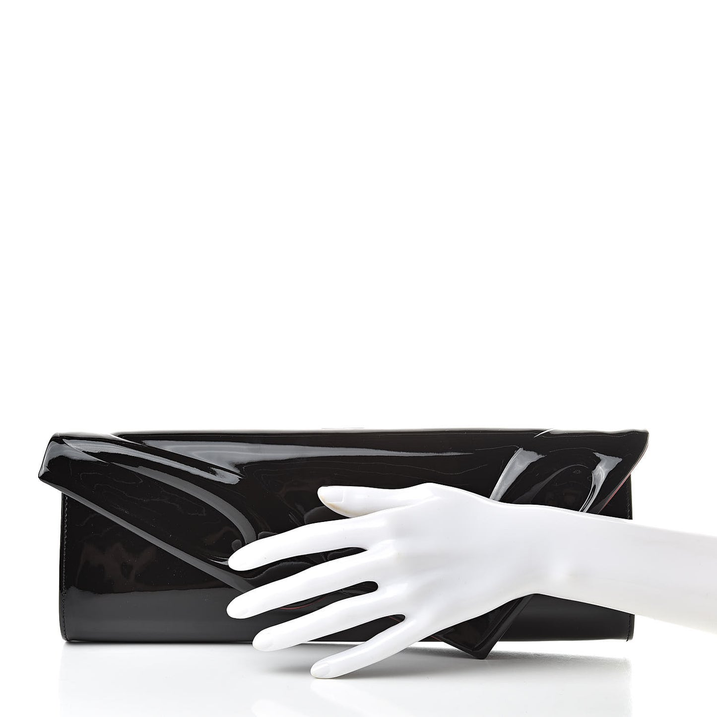 Patent So Kate Baguette Clutch Black