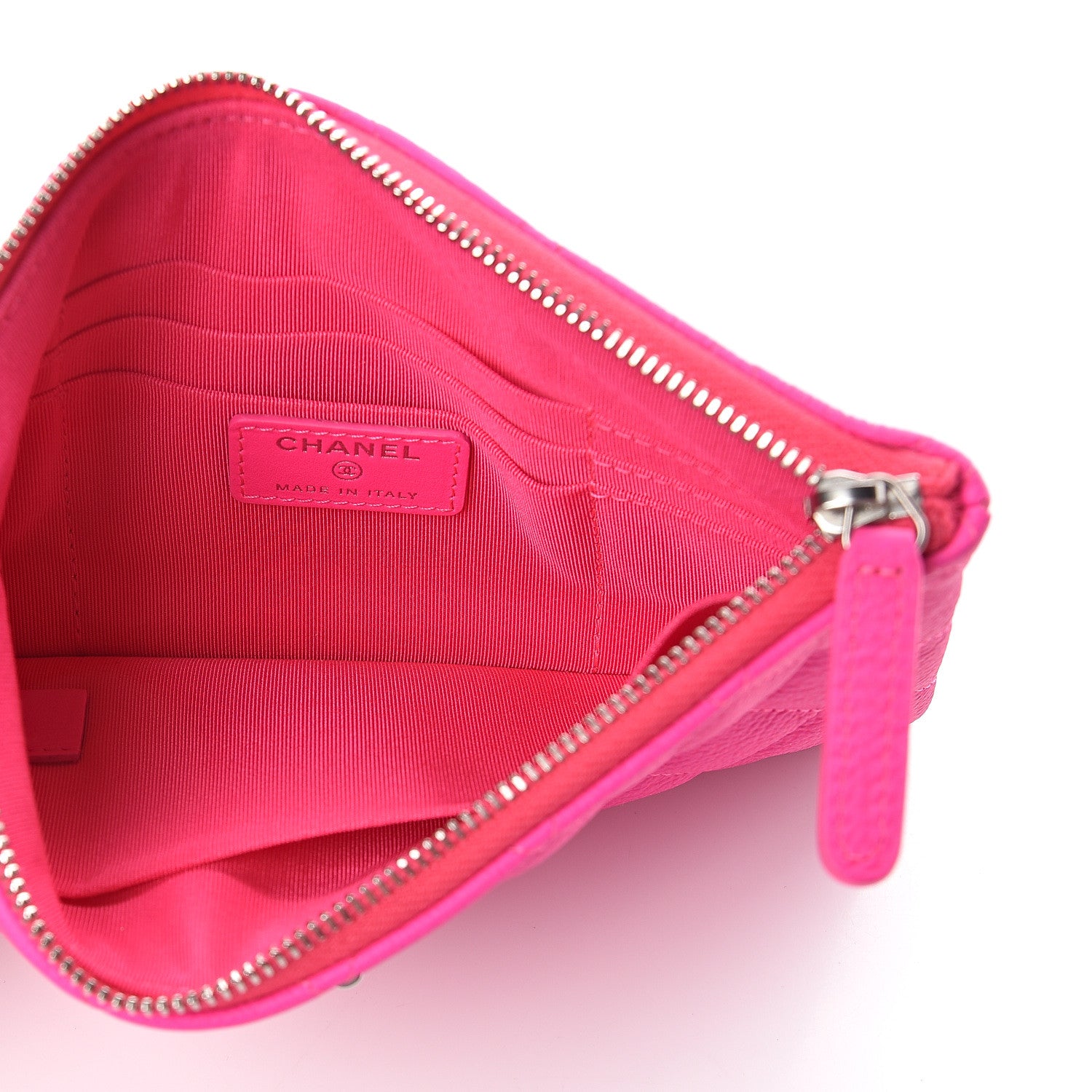 Chanel Goatskin Quilted Medium Reissue Cosmetic Case Pink 5 of 7