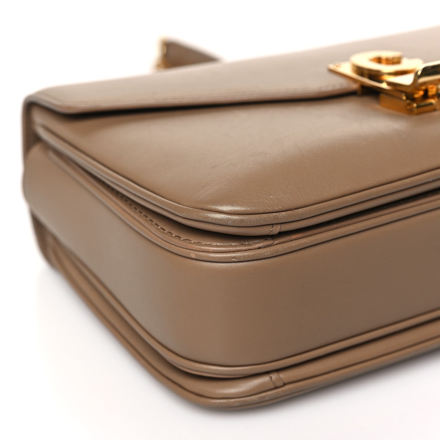 Celine Shiny Calfskin Medium C Bag Light Camel 8 of 11