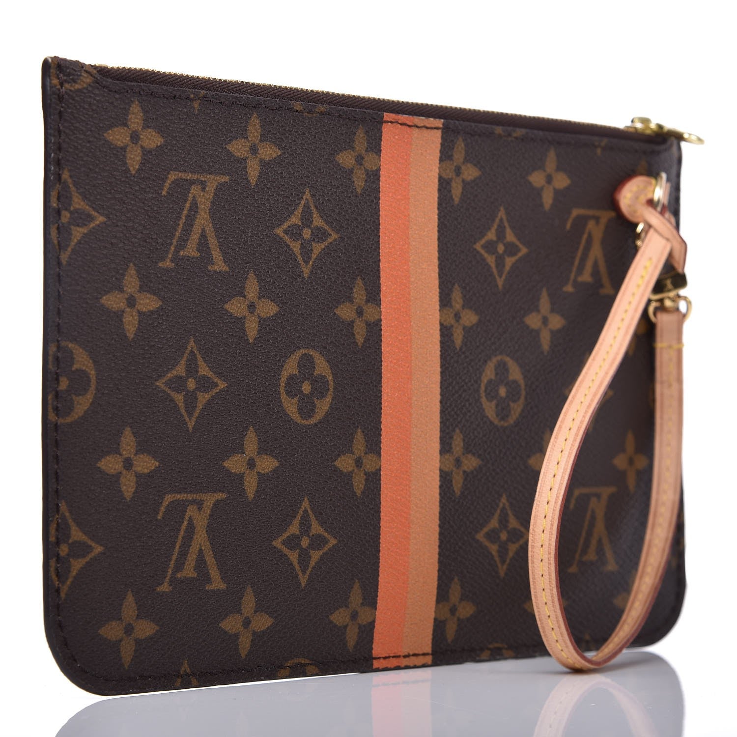 Louis Vuitton Monogram My LV Heritage Neverfull MM GM Pochette Moutarde Orange 3 of 8