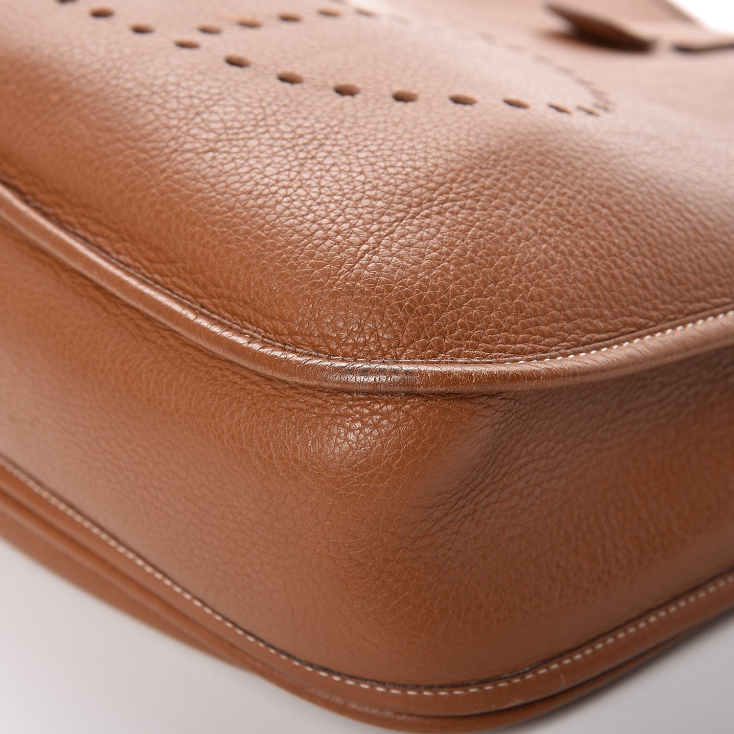 Hermes Taurillon Clemence Evelyne II GM Gold 13 of 15