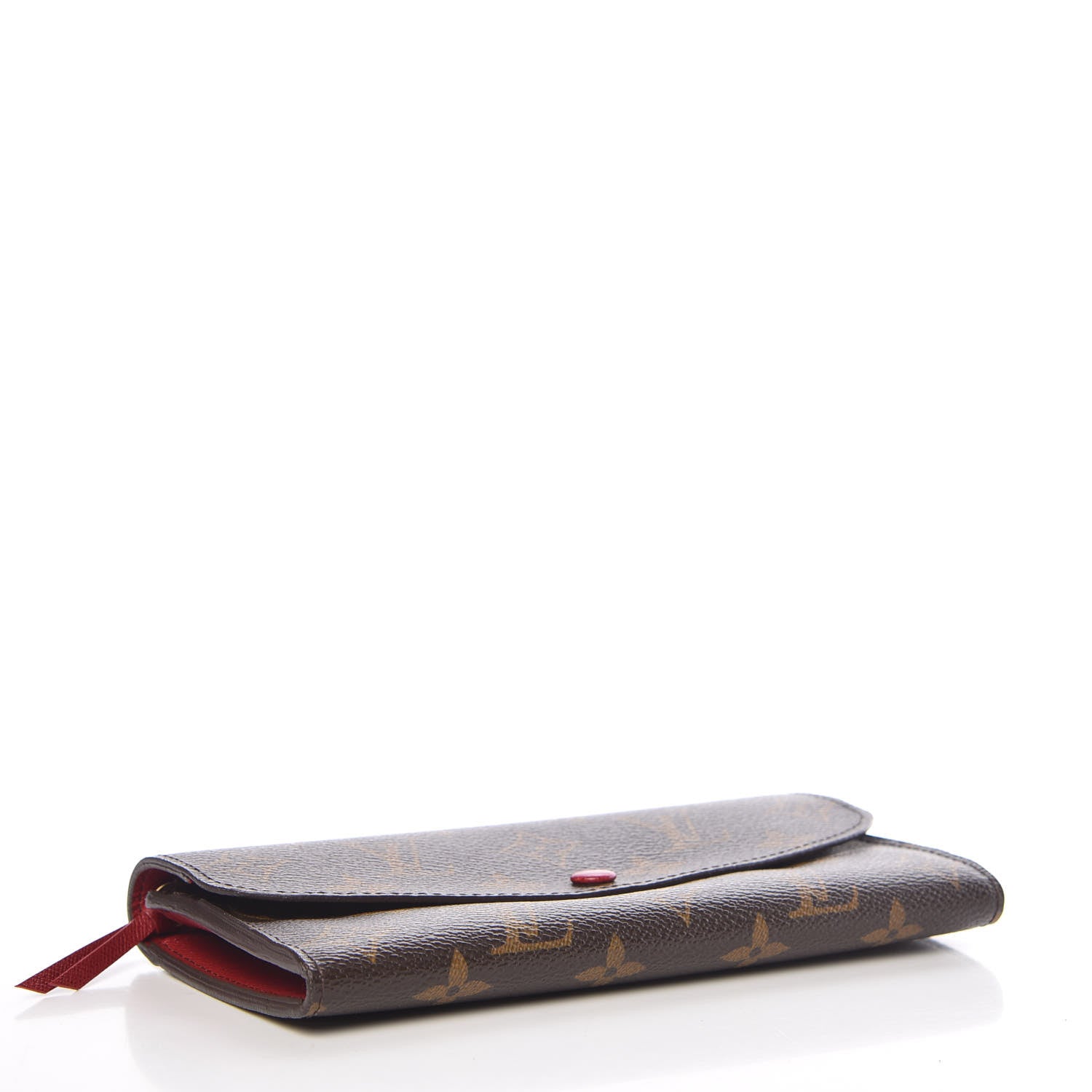 Louis Vuitton Monogram Emilie Wallet Red 4 of 9