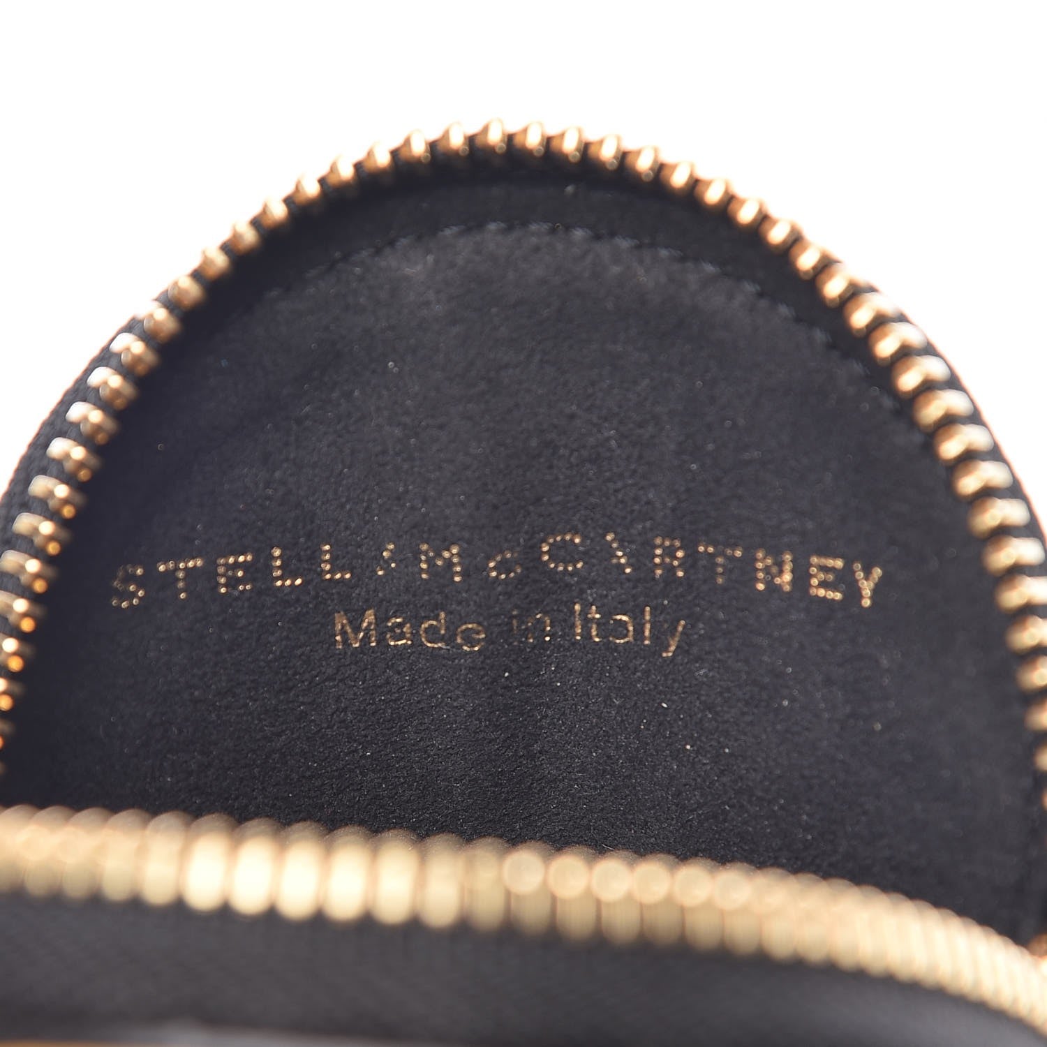 Stella McCartney Faux Leather Superstellaheroes Coin Purse Canary Black 6 of 8