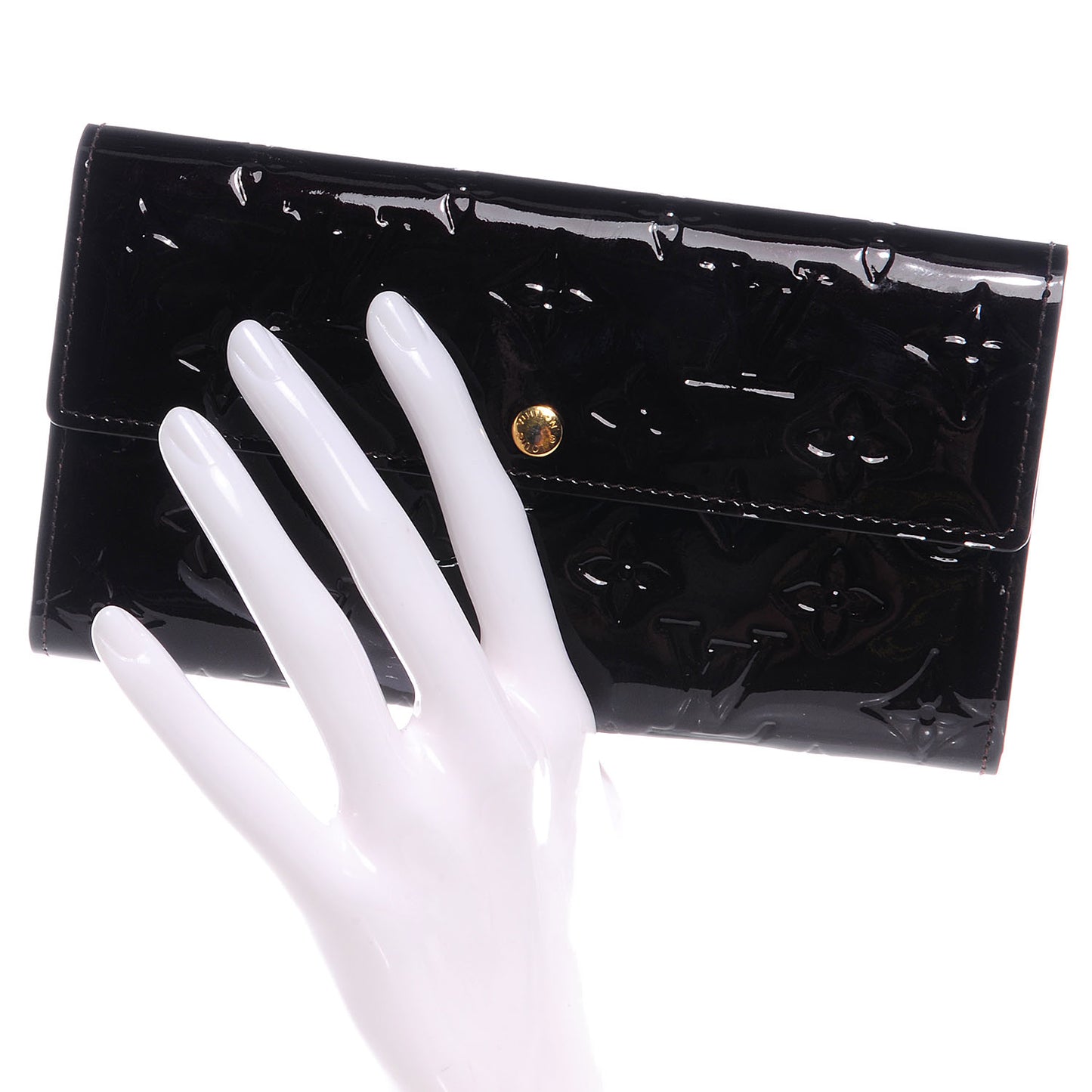 Vernis Sarah Wallet Amarante