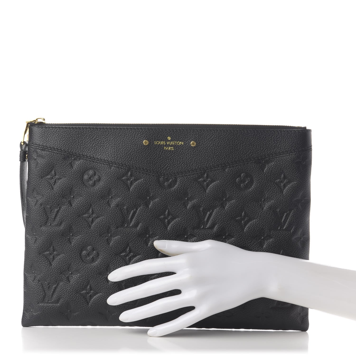 Louis Vuitton Empreinte Daily Pouch Black 2 of 10