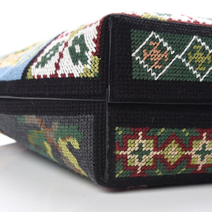 Alexander McQueen Tapestry Patchwork Small Shopper Tote Multicolor 11 of 12