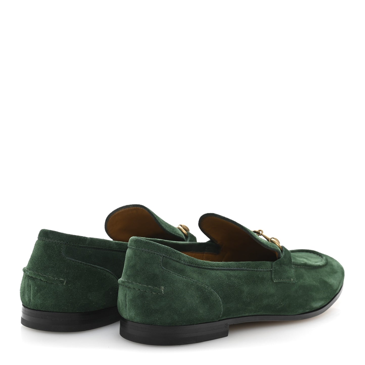 Suede Horsebit Mens Jordaan Loafers 9 Green