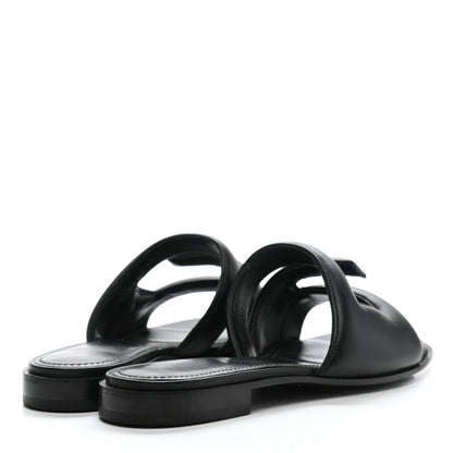 Givenchy Nappa G Flat Sandals 36 Black 4 of 10